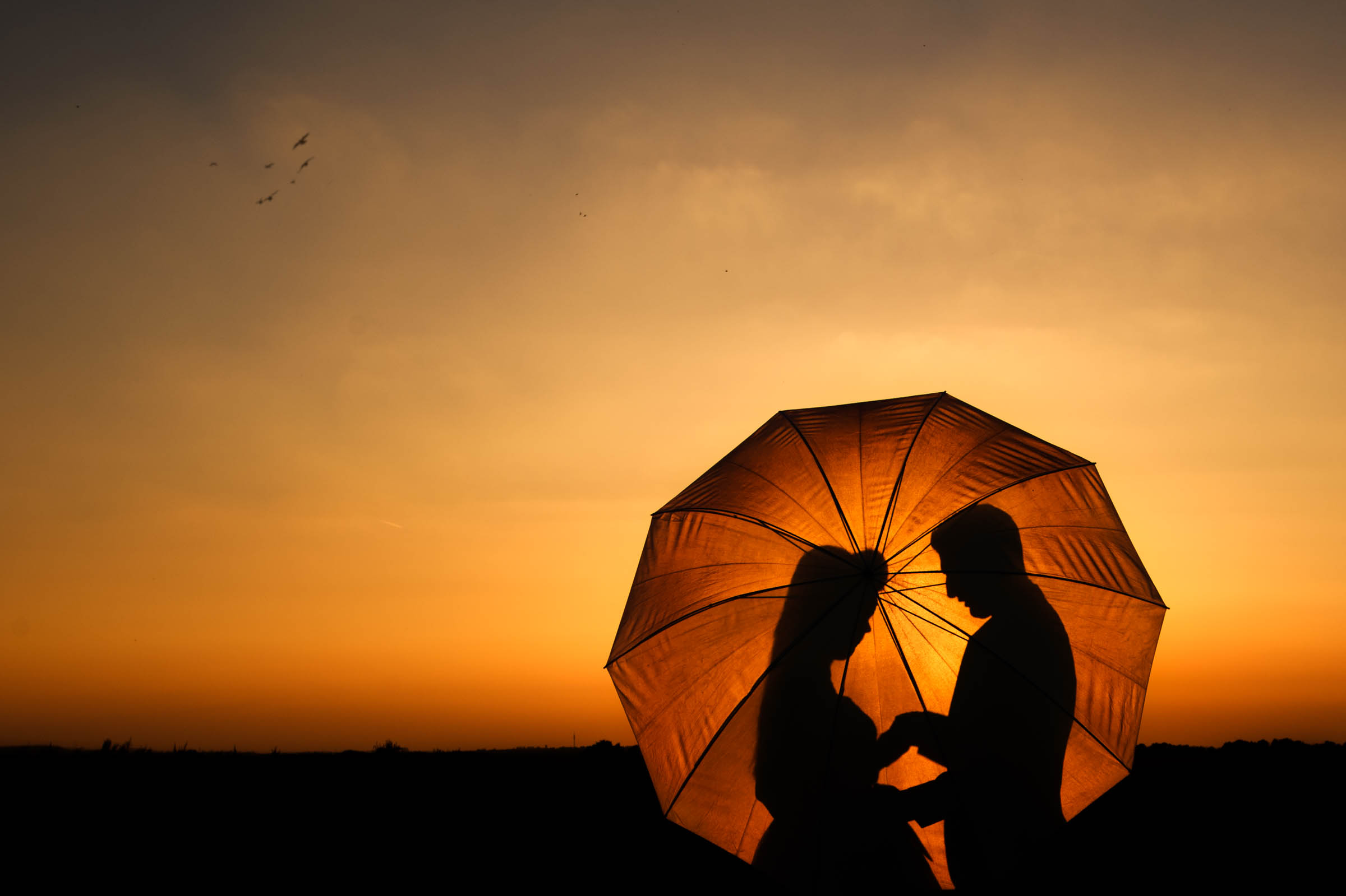 Hochzeitsfotografie mit einem Brautpaar